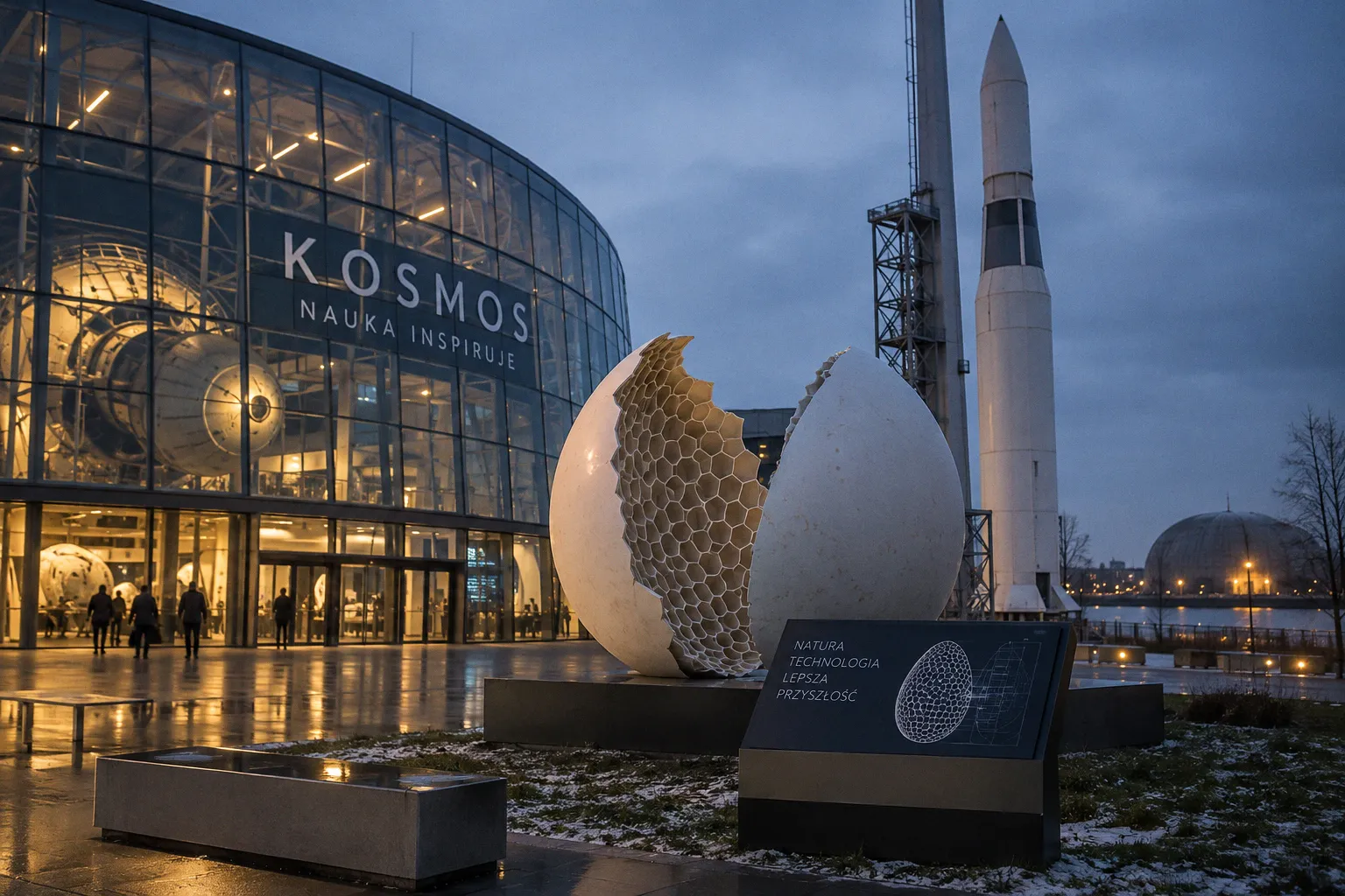 Inspiracja naturą w kosmosie: jak skorupka jajka chroni statki przed odłamkami
