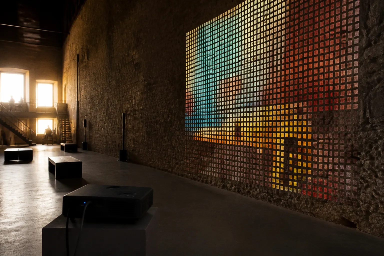 Nośniki sztuki cyfrowej: projektor, LED wall czy OLED?