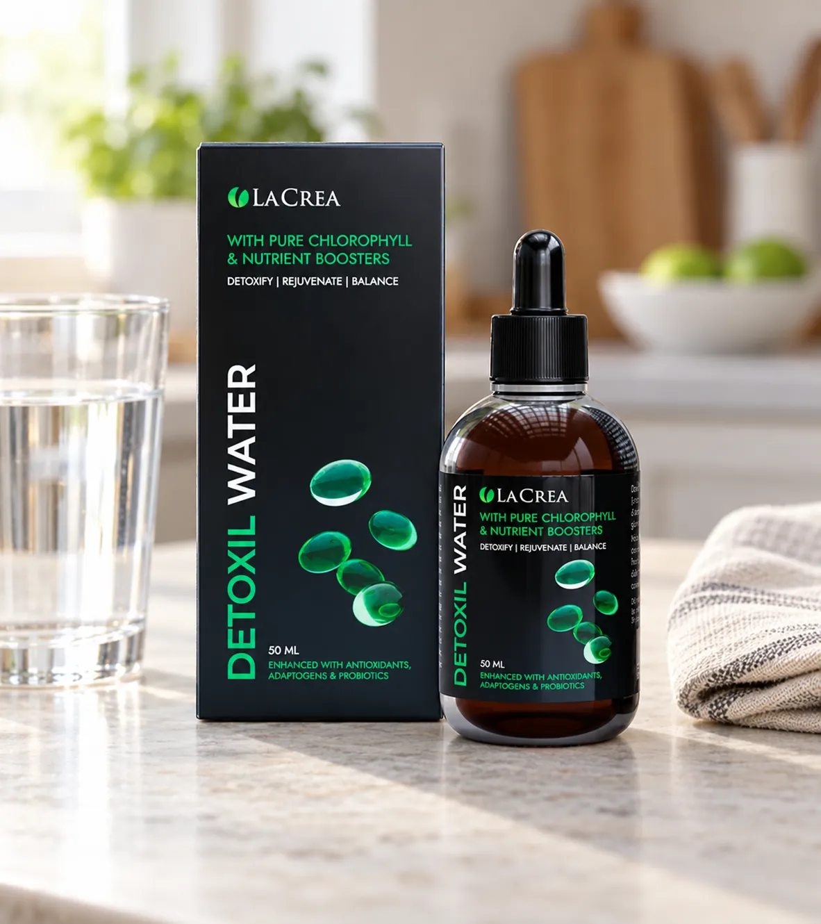 Detoxil Water Parasites — opakowanie na co dzień
