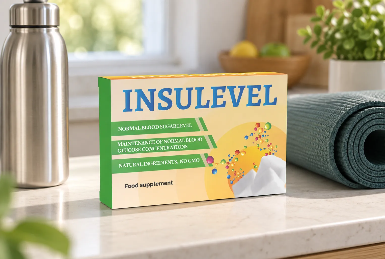 InsuLevel — opakowanie na co dzień