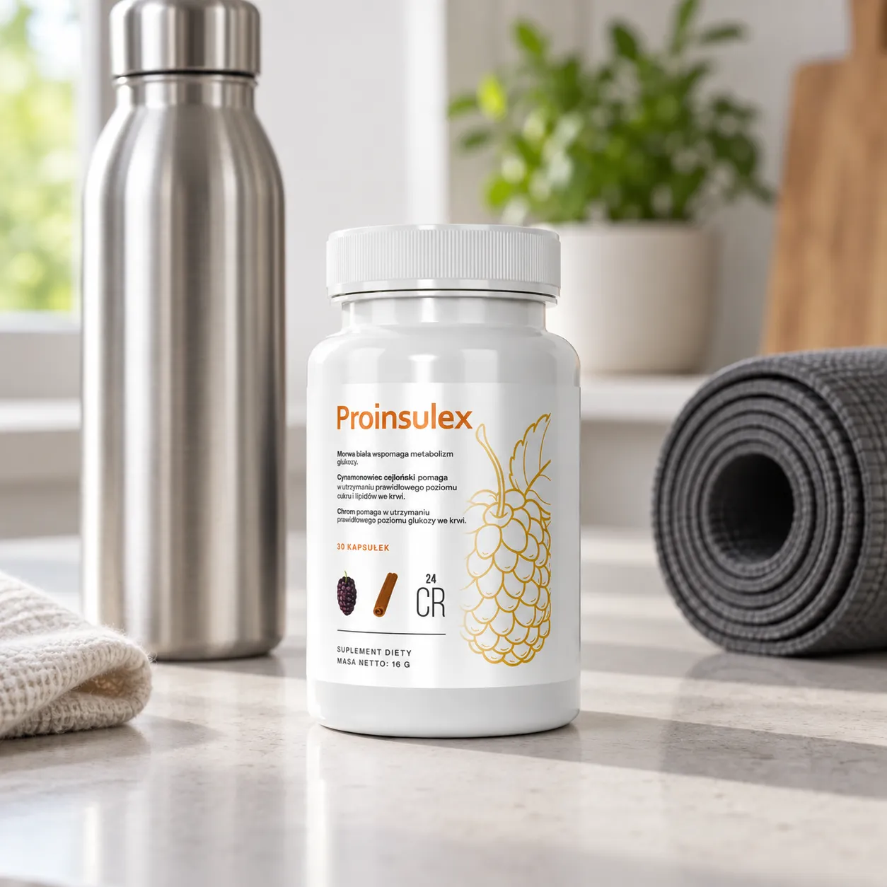 Proinsulex — opakowanie na co dzień