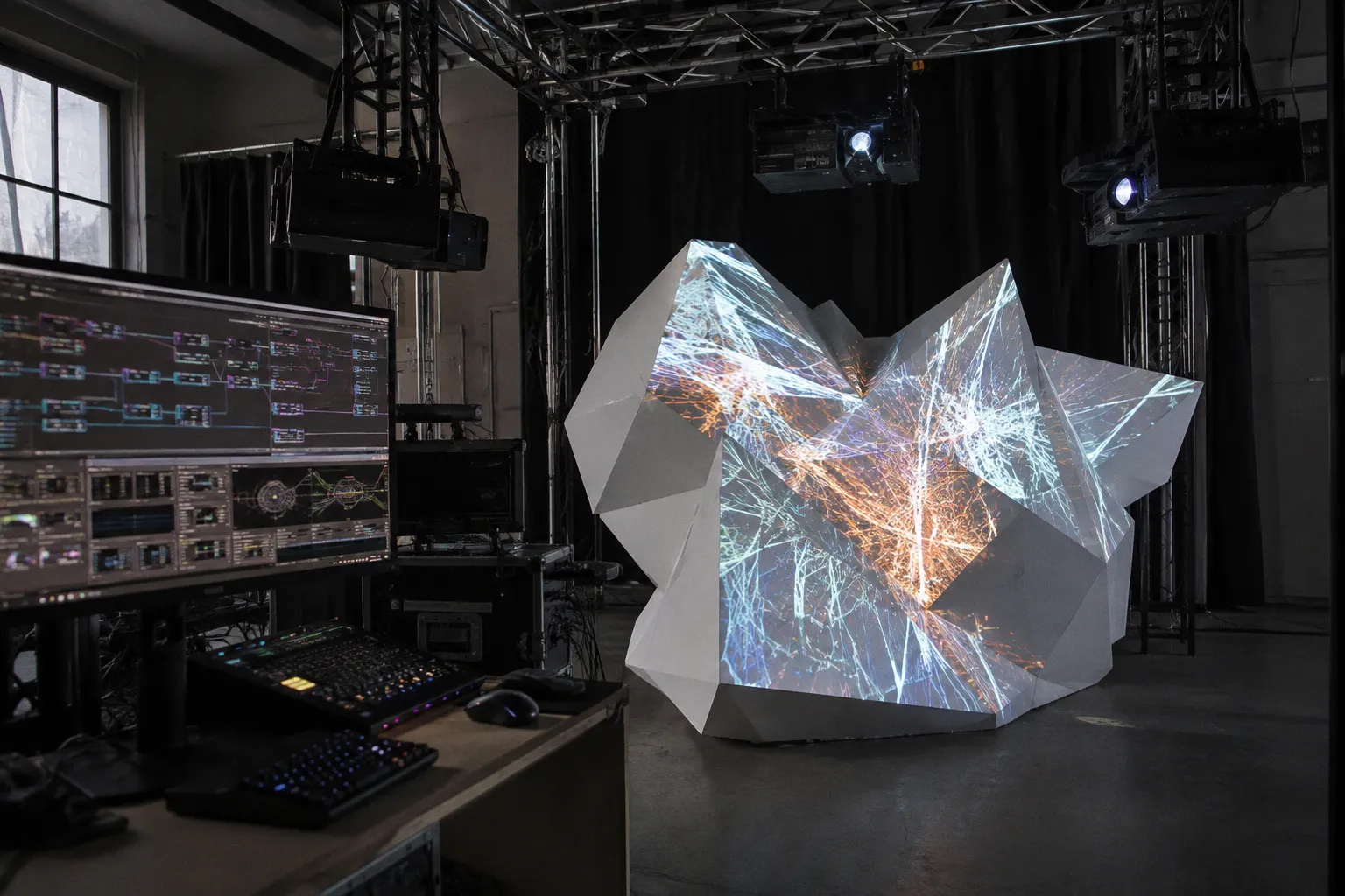 Silnik do instalacji art-tech: TouchDesigner, Unity czy Unreal?